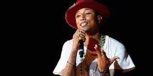 Pharrell Williams a primit o stea pe Bulevardul Walk of Fame