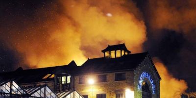 VIDEO Un incendiu de proportii a izbucnit la una dintre atractiile turistice ale Londrei