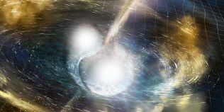 Premiera in fizica: Au fost observate undele gravitationale cauzate de ciocnirea violenta a doua stele neutronice